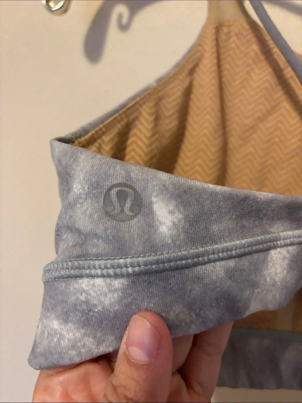 lululemon athletica High-Neck Tie-Dye Bralette - Gray